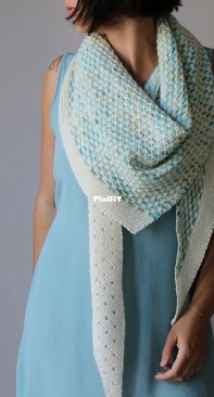 Nixe Shawl by Melanie Berg - English, German
