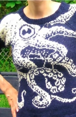 Embrace Octopus Sweater Pattern by Maia E. Sirnes