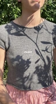 Sunny Tee by Lisa Lionello - Lison Knits