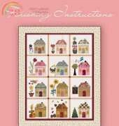 Shabby Fabrics-BOTM-2012-Country Cottages- Finishing