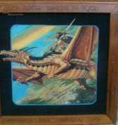greater gold dragon in flight
