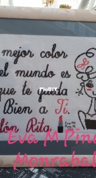 Un cuadro para salón de belleza