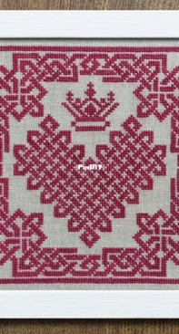 Modern Folk Embroidery - MFD017 - Croí Ceilteach - A Celtic Heart