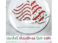Heather Corinne Crochet - Heather Corinne - Crochet Christmas Tree Cake - Free
