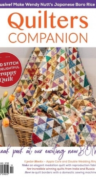 Quilters Companion. Issue 109  May/June 2021