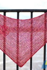 Hibiscus Shawl by Laura Chau