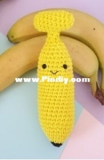 Hobbii Design - Super Cute Design - Jennifer Santos -  Kawaii Banana - Swedish - Free