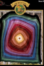 Lion Brand Yarn- Nº1190A-Spiral Throw-Free