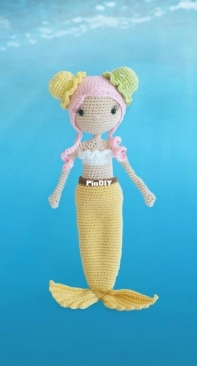 Kreatyvchen - Yvonne Rapp - Marina the Ice Cream Mermaid