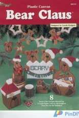 The Needlecraft Shop 993112 Plastic Canvas Bear Claus by Carole Rodgers