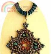 Passion Creations-Pendant Baroque Pattern-Free Pattern/French