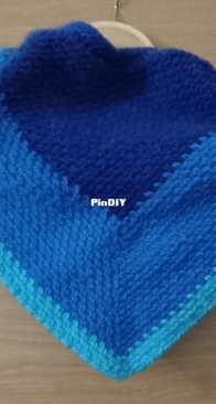 Crocheted bandana