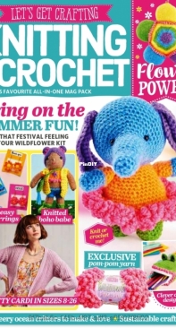 Let’s Get Crafting Knitting & Crochet - Issue 143 - 2022