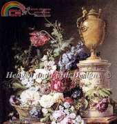 HAEGVS 31 Still Life on Marble Pedestal - Gerard Van Spaendonck