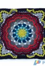 Polly Plum - Kaylee - 12 inch Afghan Block