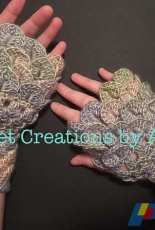 Amanda Julien- Dragon Scale Gloves- Free