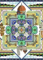 Chatelaine CHAT 058 – ONL 016 – The Tuscany Town Mandala