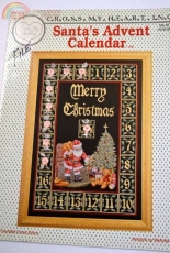 Cross My Heart CSL-60 Santas advent calendar