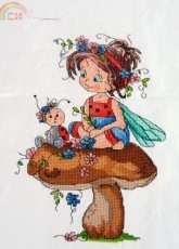 Fairy and ladybird