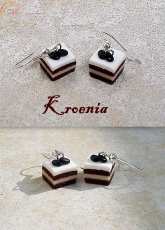 polymer clay coffee cake