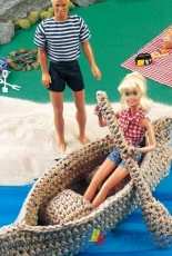 Annies Attic - Cynthia Harris -  Crochet Canoe