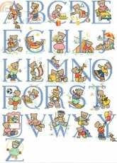 Burda Bear Alphabet