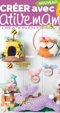 Creer avec Creativemamy - No.13 March-April  - 2025 - French