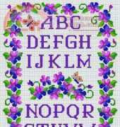 Club Point de Croix - ABCs with Thousands Flowers