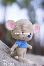 Amigurumi by Orange - Orange Amigurumi - Namsom Pan - Saovalux Asaman - Winnie The Pooh 2019 - Roo - น้ำส้ม ปั่น - เสาวลักษณ์ อาสมาน - วินนี่เดอะพูห์ 2019 -  รู - Thai