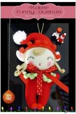 Funny Amandita - Duende / Elf Felt Pattern - Portuguese - Free