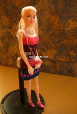 Maguinda Bolsón - Monica dress and bag set for dolls