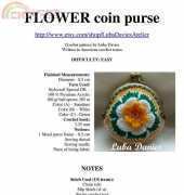 Luba Davies Atelier- Flower Coin Purse