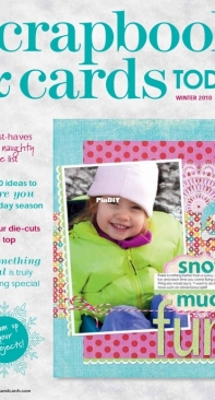 Scrapbook and Cards Today Issue 20  Winter 2010