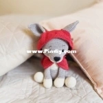 Blue Sparrow Handmade - Bianca Flatman - Winton the Wolf