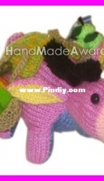 HandMadeAwards - Loly Fuertes - Pepe the Lilac Donkey