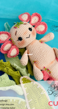 Seynooodesign - Zeynep Bakar - Cute Axolotl