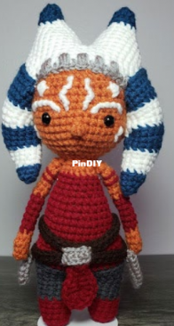 Crochet with Melanie - Melanie - Ahsoka - Free