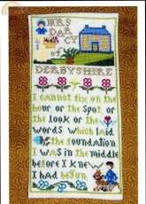 The Sampler Girl #7 - Mrs Darcy of Derbyshire