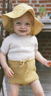 Maries Romper by Mette Wendelboe-Okkels - PetiteKnit