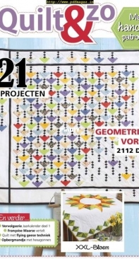 Quilt and Zo.  Issue 59  March 2019 - Dutch