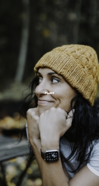 A Twisted Affair Beanie  by Joji Locatelli-Free