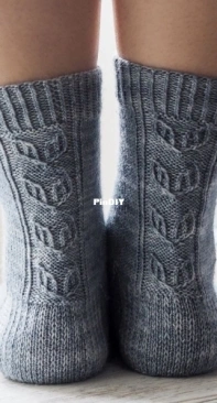 Dorsal Socks by Helen Stewart