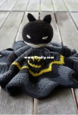 Mrs Mom - Batman Lovey Security Blanket - Danish - Free