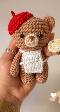 Pingouin - Camila Linhares - Artist Bear (Ursinho Artista) - (Portuguese) (free)