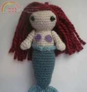 Crochet Cute - Kawaii Gurumi - Stephanie Garcia - Ariel Mermaid Amigurumi