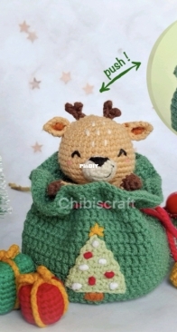 Chibiscraft - Febby Kurniawati Pranajaya - Peek-a-Boo Reindeer Christmas series