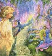 HAED JW 1885 Wisteria way by Josephine Wall