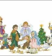 Needle Treasures 08526 Christmas Pageant Tree Skirt