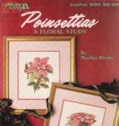 Leisure Arts Leaflet 900 - Poinsettias A Floral Study