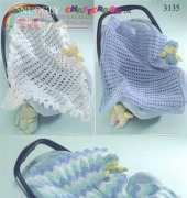 Sirdar -3135 Pram Blankets